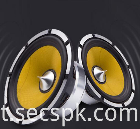 Moldura de alumínio 6 Altifalante para automóvel de 5 polegadas Aluminum Frame 6 5 Inch Car Speaker